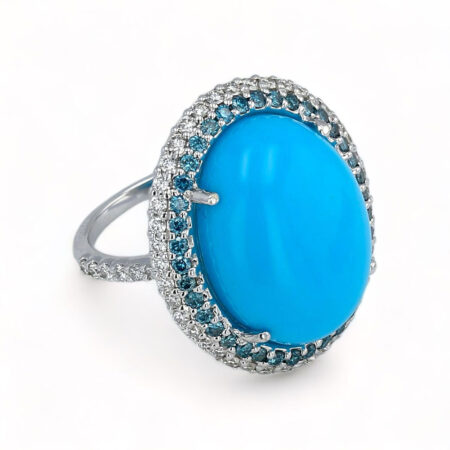 Turquoise Diamond Dream Ring