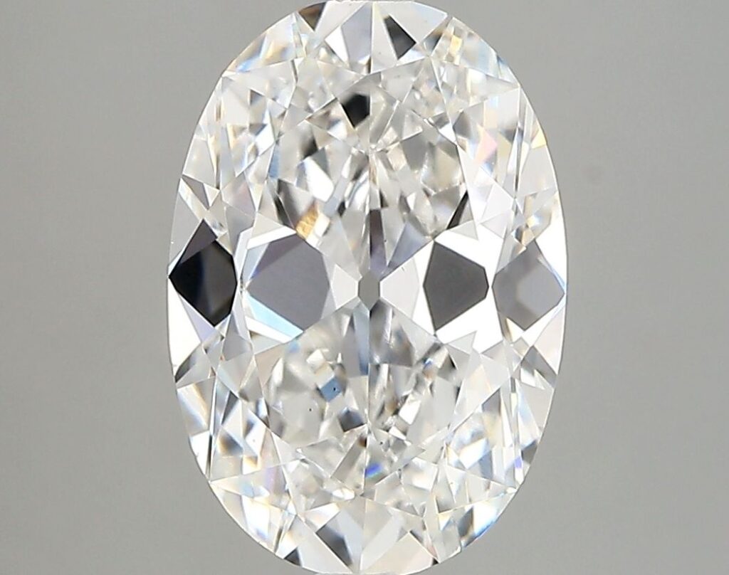 OVAL 3.27ct E VS2 - EX