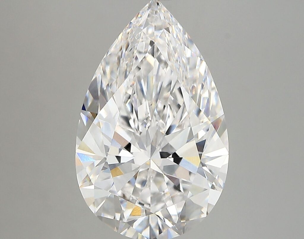 PEAR 5.13ct D VVS2 - EX