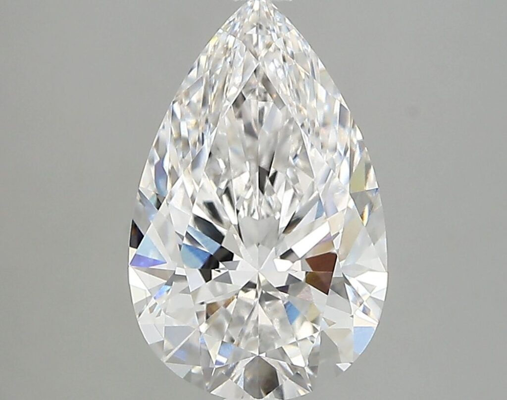 PEAR 2.52ct D VVS2 - EX