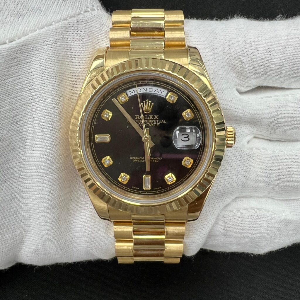 ROLEX DAY-DATE II 218238