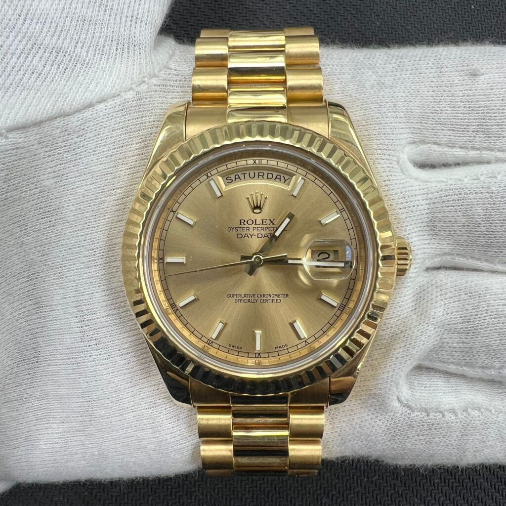 ROLEX DAY-DATE II 218238