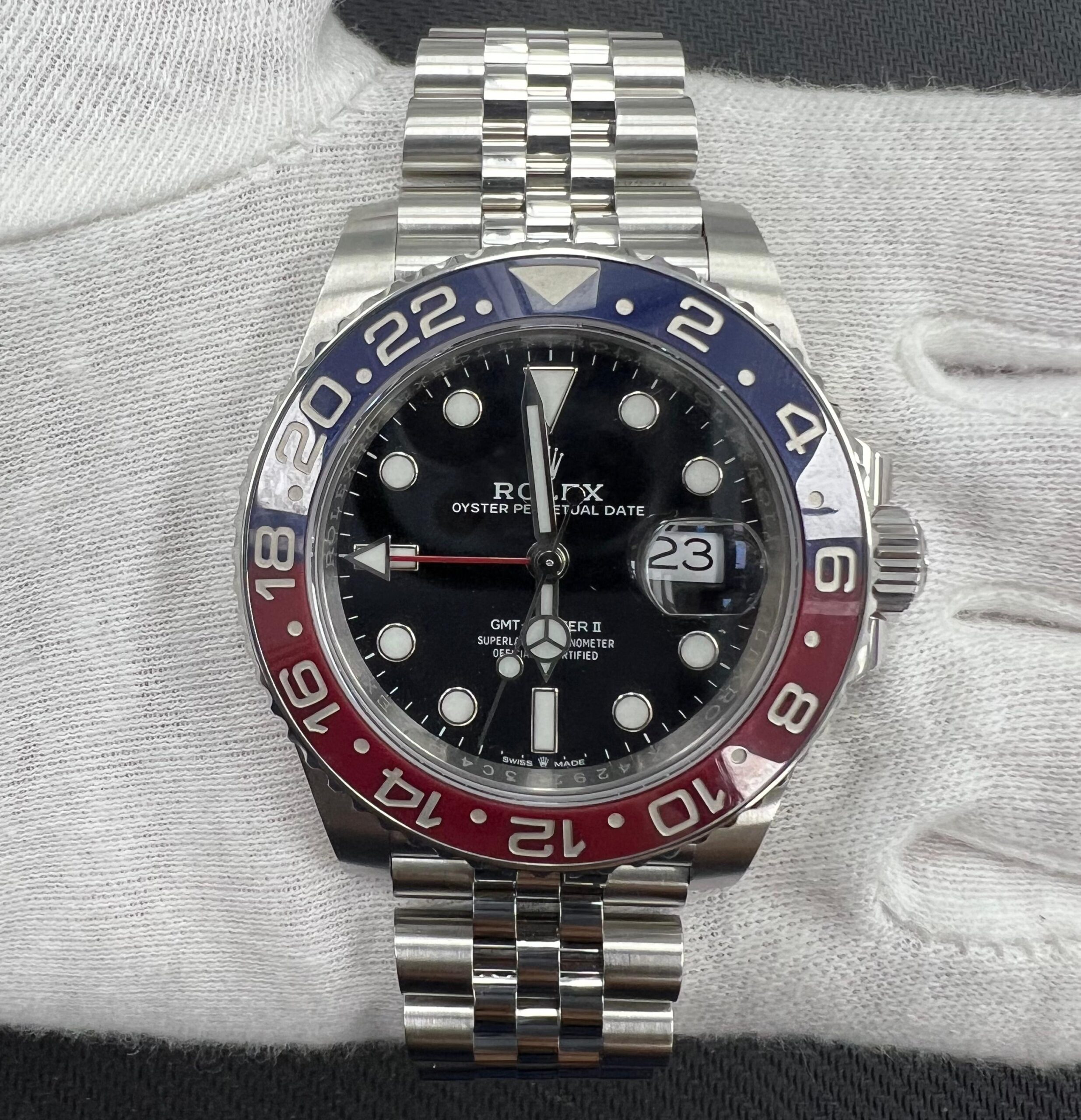 ROLEX GMT MASTER II 126710BLRO