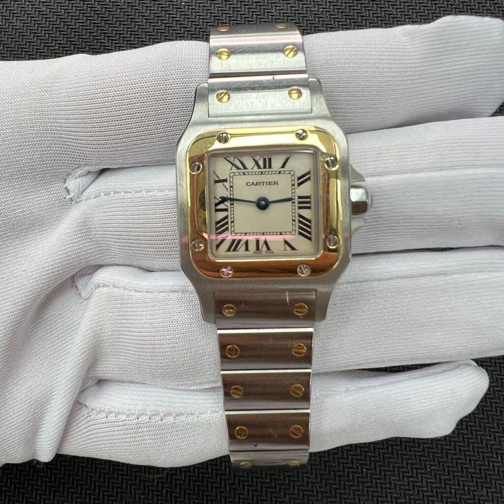 CARTIER SANTOS GALBEE W20012C4