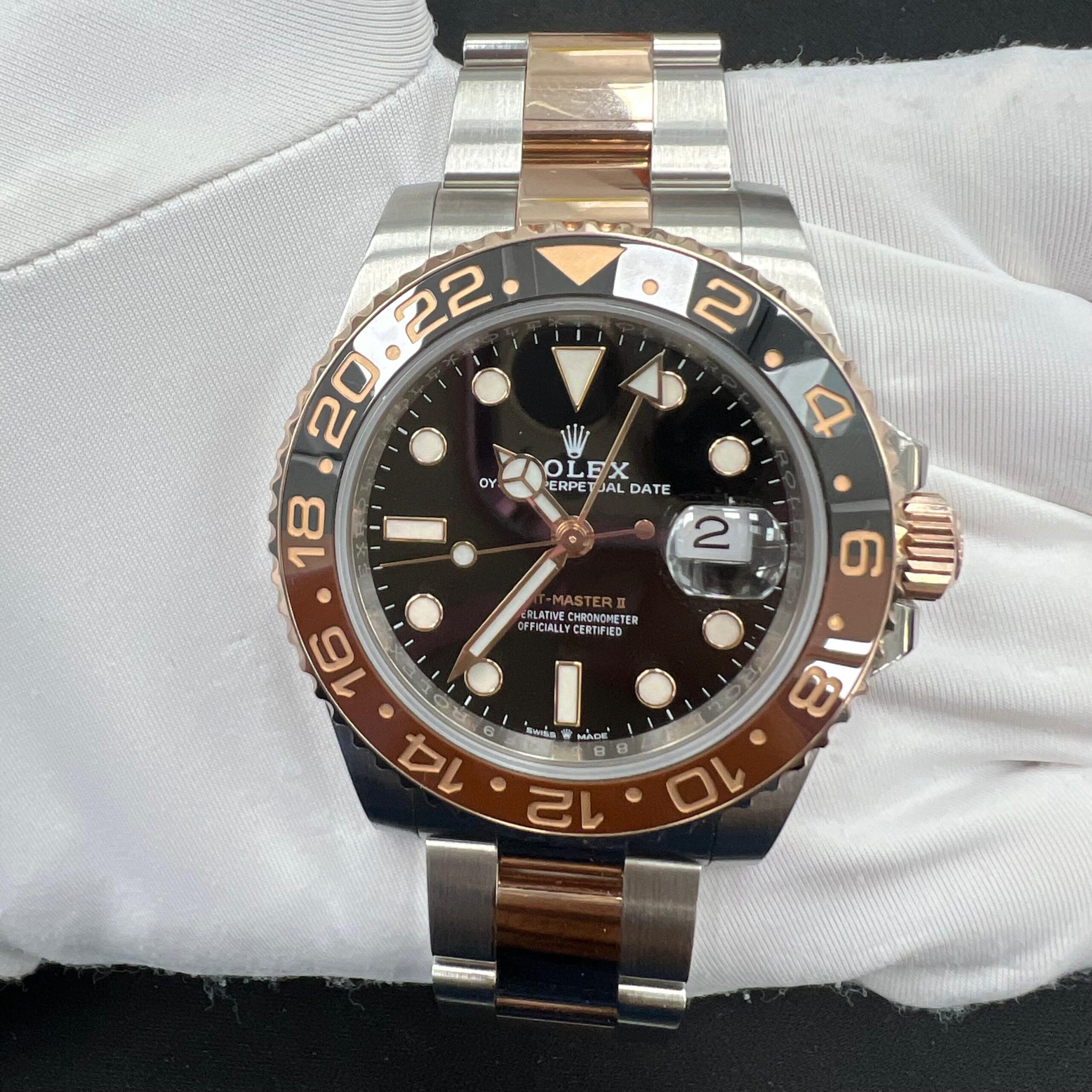 ROLEX GMT MASTER II 126711CHNR