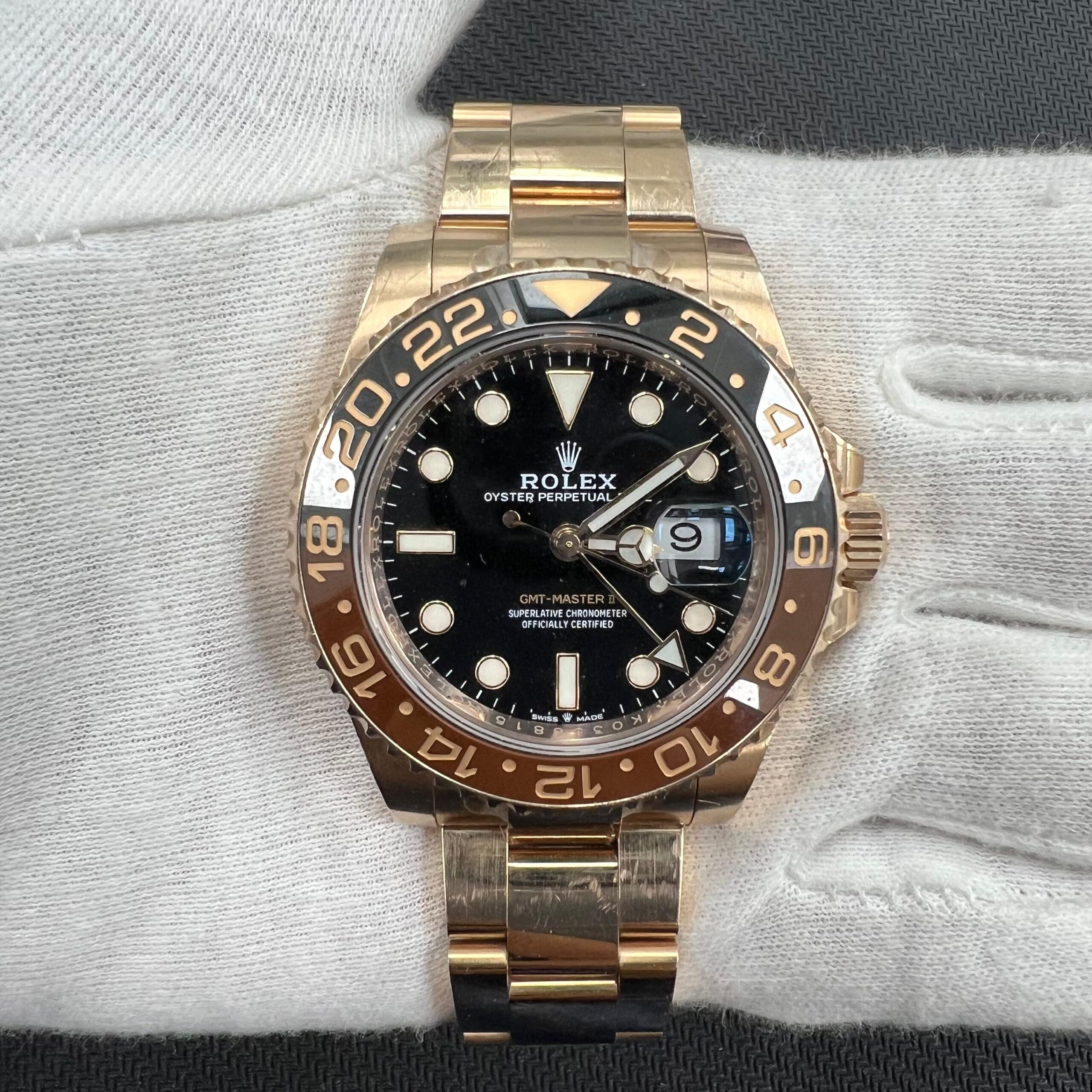 ROLEX GMT MASTER II 126715CHNR